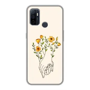 Чехлы для любимой на OPPO A53 (VPrint) (Руки любві)