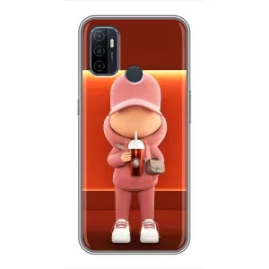 Чехол с принтом «С Кофе» для OPPO A53