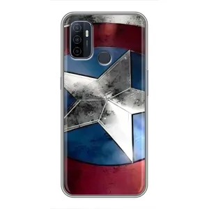 Чохол з принтом «Щит Капітана Америки» для OPPO A53