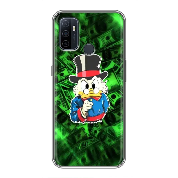 Чохол з принтом «Скрудж МакДак» для OPPO A53
