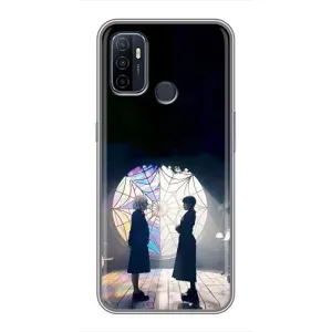 Чохли Венсдей на Oppo A53 Уенсдей (AlphaPrint) (Венздей та Інід)