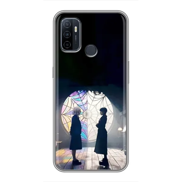 Чохол з принтом «Венздей та Інід» для OPPO A53 Чохол з принтом «Венздей та Інід» для OPPO A53