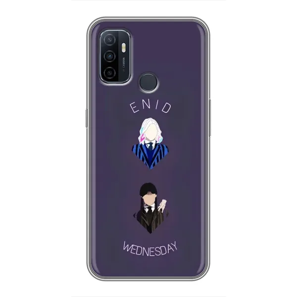 Чохол з принтом «Венздей і подруга» для OPPO A53 Чохол з принтом «Венздей і подруга» для OPPO A53
