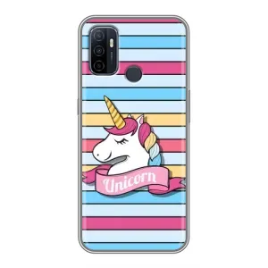 Чохол з принтом «Unicorn» для OPPO A53