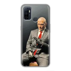Чохол з принтом «Усик Hitman» для OPPO A53