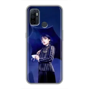 Чохол з принтом «Венсдей» для OPPO A53
