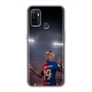 Чохол з принтом «Ямаль на стадіоні» для OPPO A53
