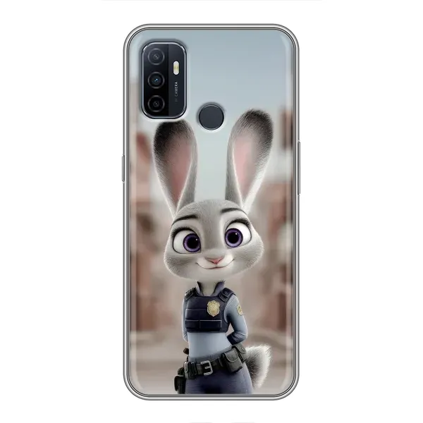 Чохол з принтом «Офіцер Джуді Гопс» для OPPO A53 Чохол з принтом «Офіцер Джуді Гопс» для OPPO A53