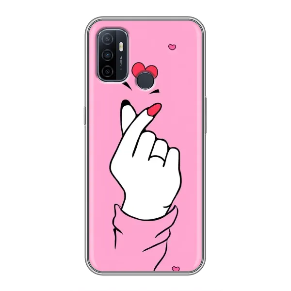 Чохол з принтом «Знак Love» для OPPO A53 Чохол з принтом «Знак Love» для OPPO A53