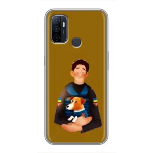Чохли з картинкою собаки Патрон для Oppo A53 (AlphaPrint) (ЗСУ Патрон)
