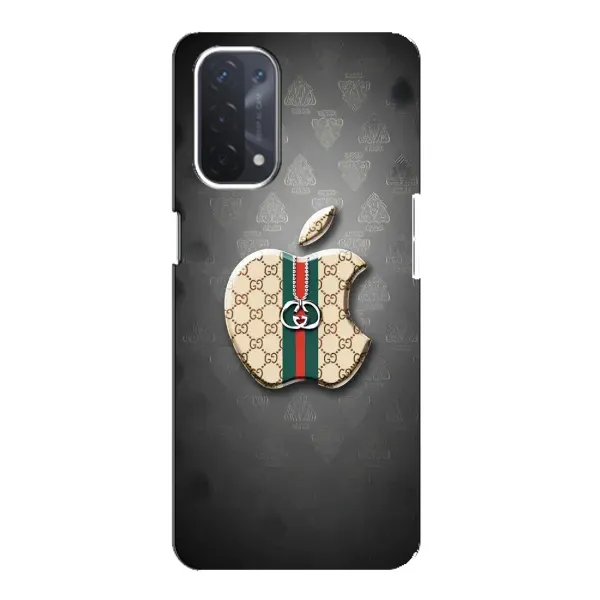 Чехол с принтом «Apple gucci» для OPPO A54 (5G)