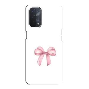Чехол с принтом «Бант дизайн» для OPPO A54 (5G)