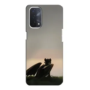 Чехол как приручить дракона на Oppo a54 (5G) (Беззубик)