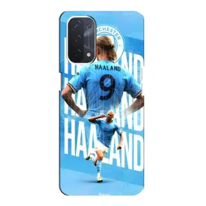 Чехлы с футболистом Ерлинг Холанд для Oppo a54 (5G) (AlphaPrint) (Erling Haaland)