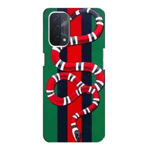 Чехол с принтом «Gucci змия» для OPPO A54 (5G)