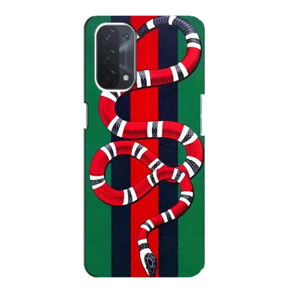 Чехол с принтом «Gucci змия» для OPPO A54 (5G)