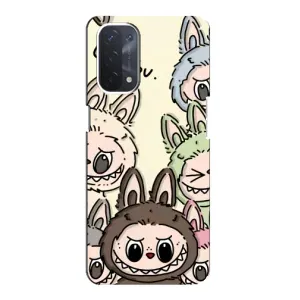 Чехол с принтом «Золотая обезьяна Bored Ape» для OPPO A54 (5G)