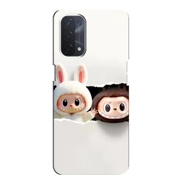 Чехол с принтом «Лабубу» для OPPO A54 (5G)