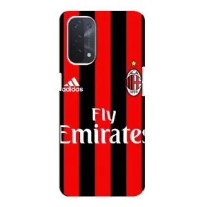 Чохли для Oppo a54 (5G) (VPrint) - Футбольні клуби (Milan)
