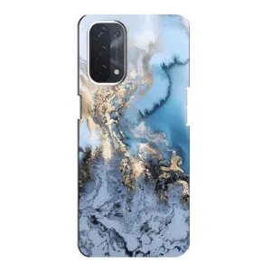Мраморний чехол на Oppo a54 (5G) (VPrint) (Ніжний мрамор)