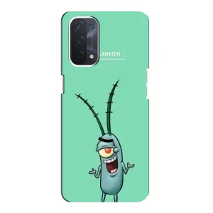 Чохол Губка Боб для OPPO а54 (5G) (Персонаж Планктон)