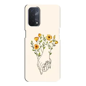 Чехлы для любимой на Оппо А54 (5G) (VPrint) (Руки любви)