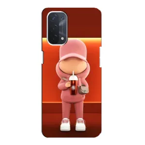 Чехол с принтом «С Кофе» для OPPO A54 (5G)