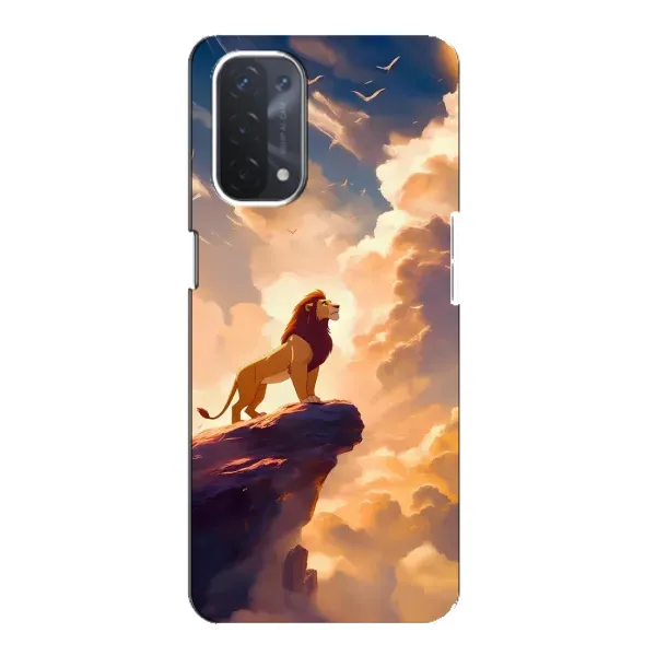 Чехол с принтом «Симба на скале» для OPPO A54 (5G)