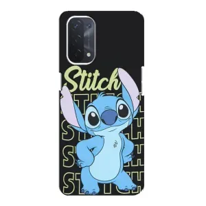 Чехол с принтом Стич на OPPO A54 (5G) (Стич 626)