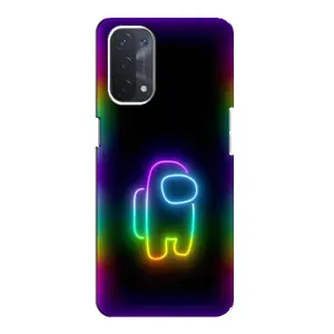 Чохли Амонг Ас для Oppo a54 (5G) (AlphaPrint) (Яскравий скін)