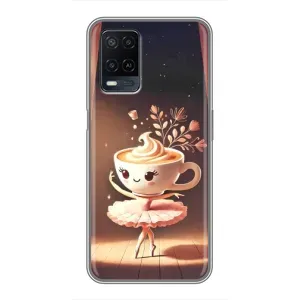 Чохол з мемом Тралалело тралала на OPPO A54 (Балерина капучина)
