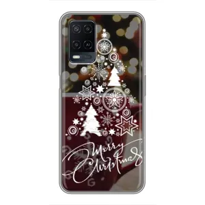 Різдвяні Чохли для OPPO A54 (VPrint) (Ялинка яскрава)