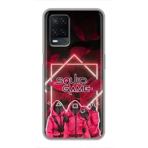 Чохол Гра в кальмара для OPPO A54 (Охоронці Гра кальмара)