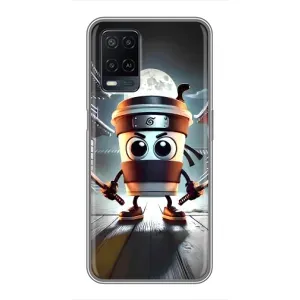Чохол з мемом Тралалело тралала на OPPO A54 (Капучіно асасіно)