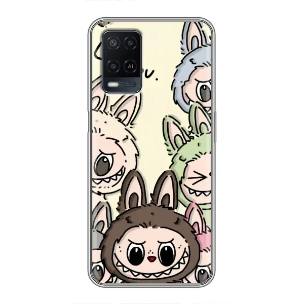 Чохол з принтом «Золота мавпа Bored Ape» для OPPO A54