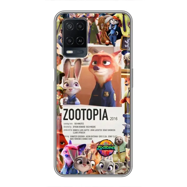 Чохол з принтом «Постер Зоотрополіс» для OPPO A54 Чохол з принтом «Постер Зоотрополіс» для OPPO A54