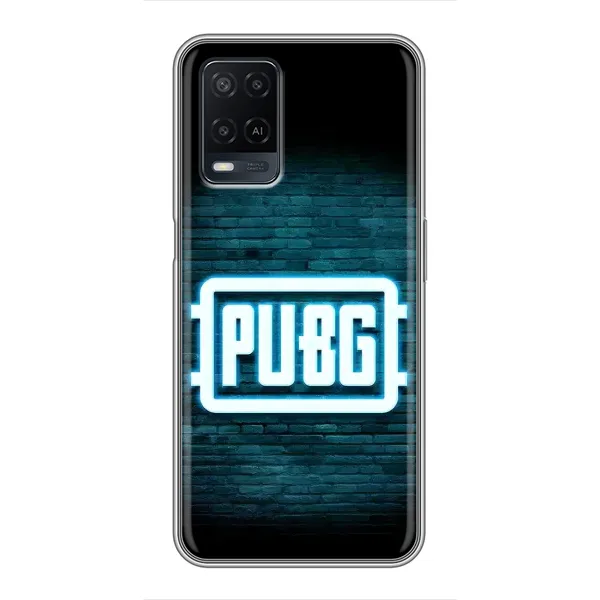 Чехол с принтом «Лого PUBG» для OPPO A54 Чехол с принтом «Лого PUBG» для OPPO A54