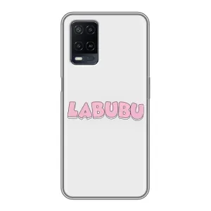Чохол з принтом «Лого Лабубу» для OPPO A54