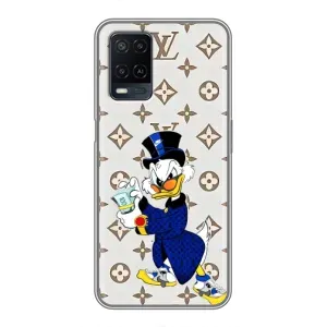 Чехли для OPPO A54 - Скрудж МакДак Louis Vuitton (PREMIUMPrint) (Макдак на стилі)