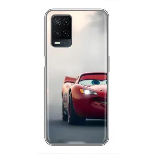 Силіконовий чохол Маквін для OPPO A54 (Швидкісний Маквін)