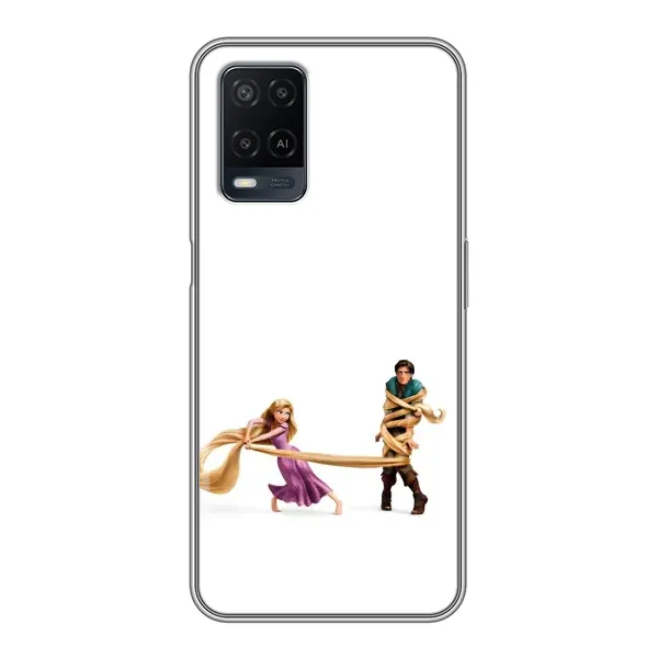 Чохол з принтом «Рапунцель та Флін» для OPPO A54