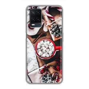 Різдвяні, Святкові Чохли для OPPO A54 (Різдвяна атмосфера)