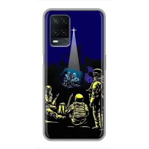 Різдвяні, Святкові Чохли для OPPO A54 (Різдво в Україні)