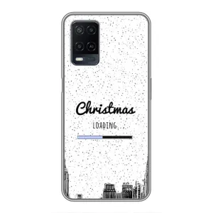 Різдвяні, Святкові Чохли для OPPO A54 (Різдво завантажується)