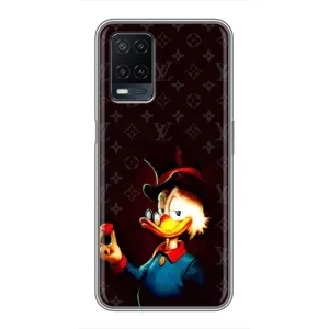 Чехли для OPPO A54 - Скрудж МакДак Louis Vuitton (PREMIUMPrint) (Скрудж з ботліантом)