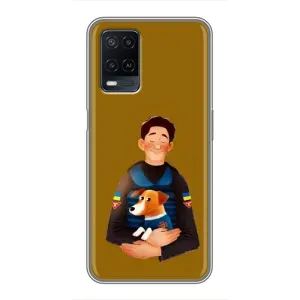 Чехлы с картинкой собаки Патрон для OPPO A54 (AlphaPrint) (ЗСУ Патрон)