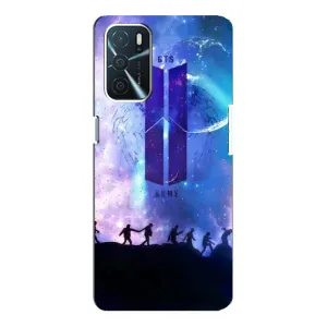 Чохол з принтом «Army BTS» для OPPO A54s