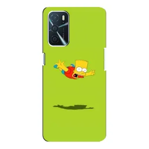 Чjхол з Сімпсонами для Oppo a54s (VPrint) (Барт Сімпсон)