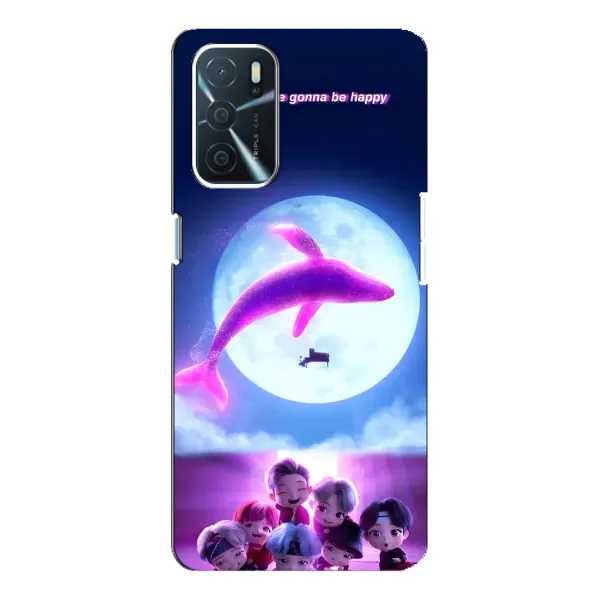 Чохол з принтом «КИТ BTS» для OPPO A54s