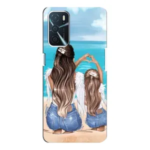 Чохол з друком для Oppo a54s - (Мама з дитинкою) (AlphaPrint)